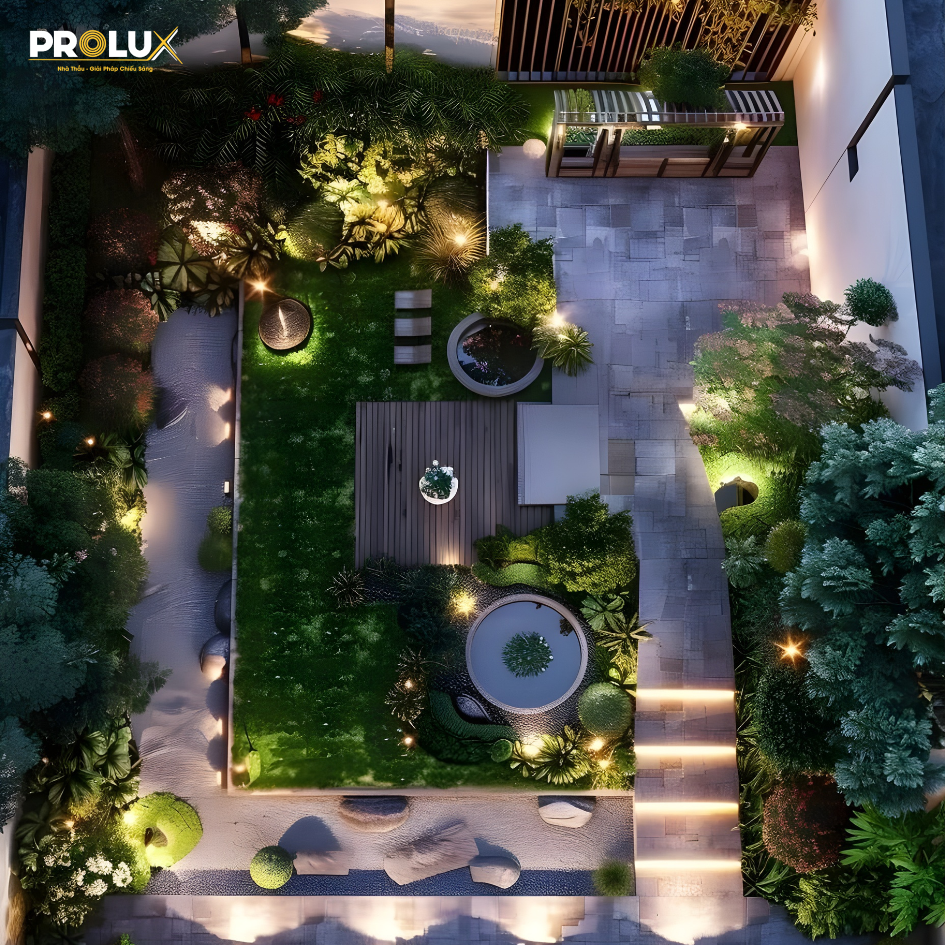 Đèn LED Âm Đất - Tạo Hiệu Ứng Nghệ Thuật Độc Đáo