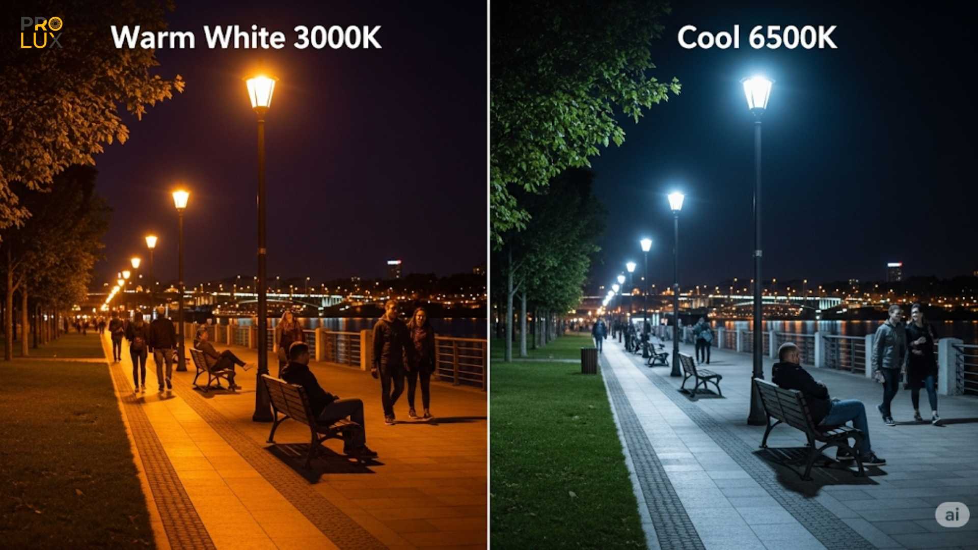 Màu sắc ánh sáng có thể ảnh hưởng đến cảm giác và tâm trạng của người sử dụng.