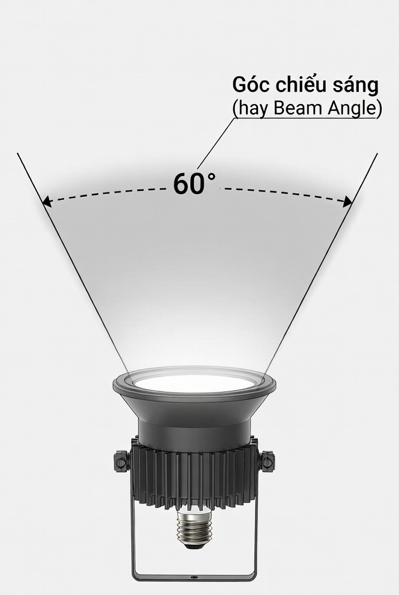 Cách chọn góc chiếu sáng chuẩn chuyên gia ProLux.