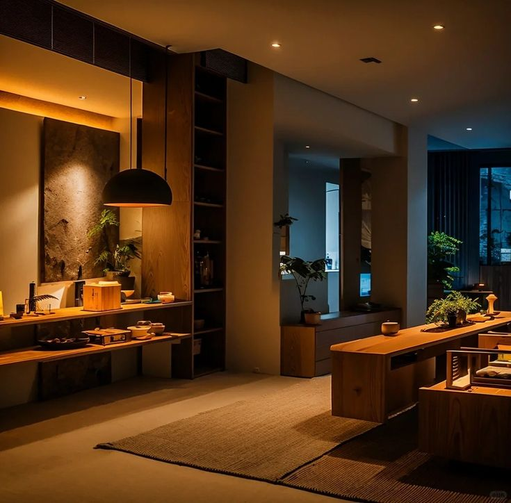 thiết kế chiếu sáng gỗ