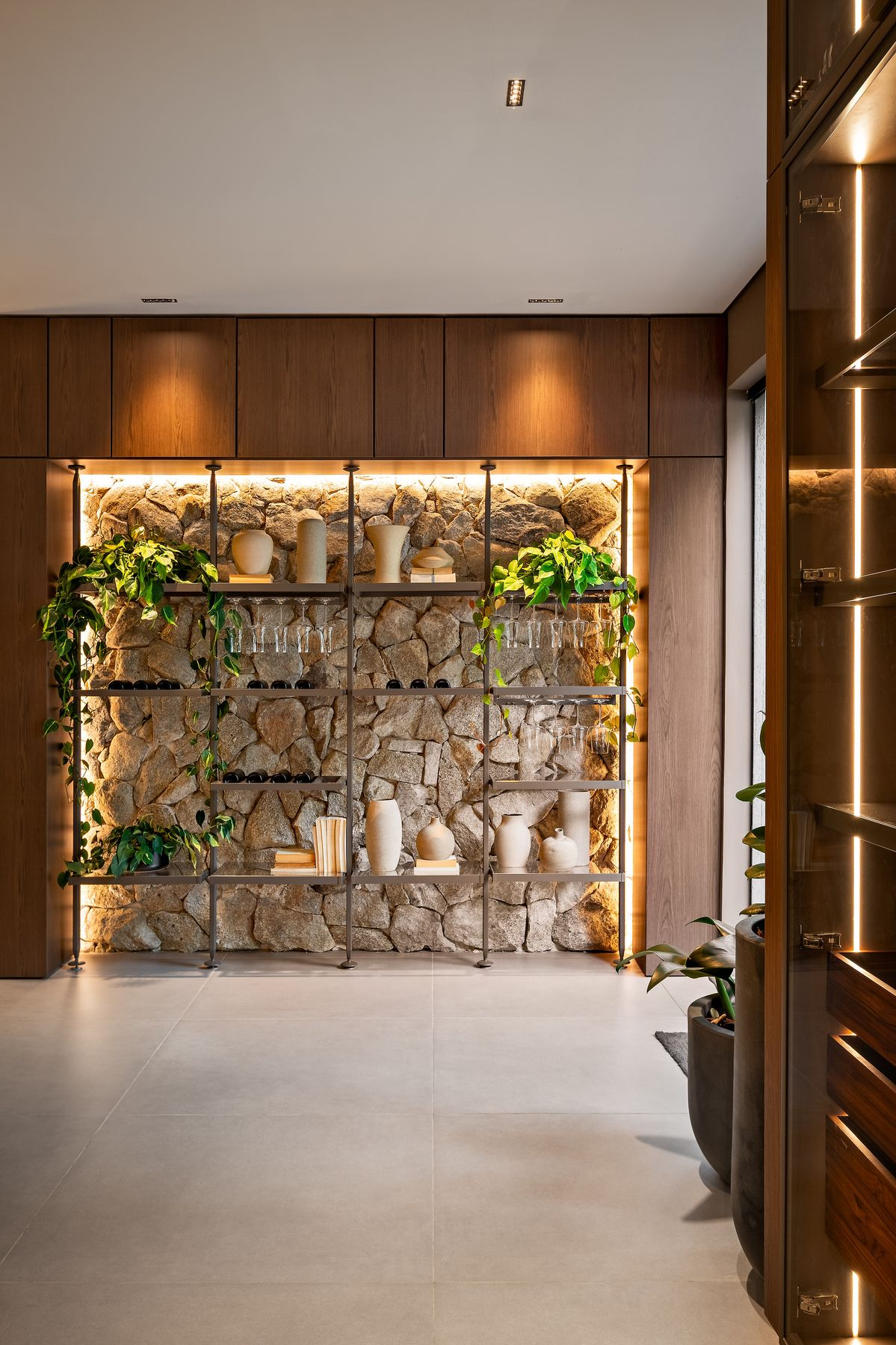 thiết kế chiếu sáng gỗ