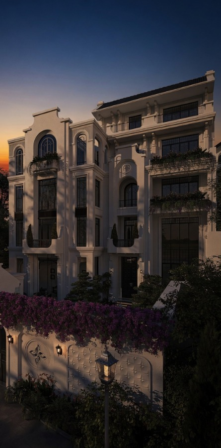 Biệt thự không có thiết kế chiếu sáng