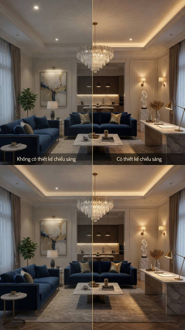 so sánh lớp ánh sáng