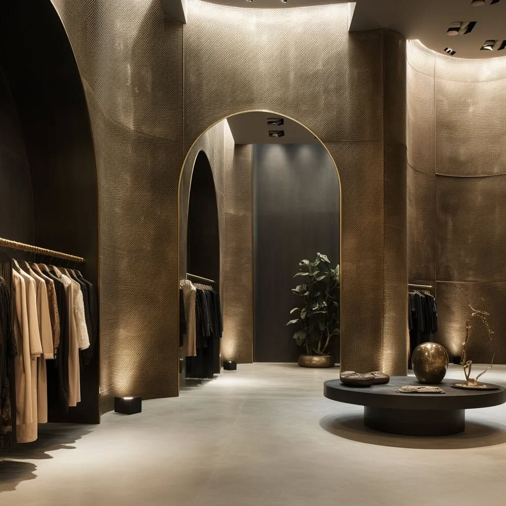 chiếu sáng showroom