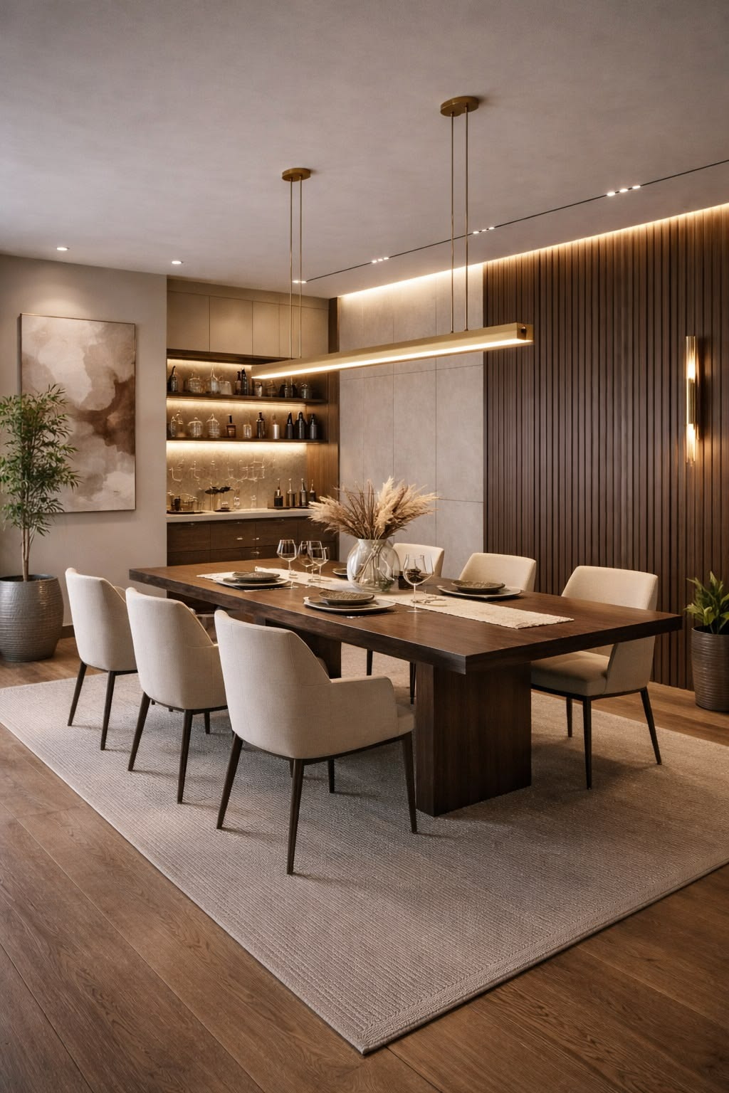 Thiết kế chiếu sáng biệt thự Thảo Điền phong cách quiet luxury
