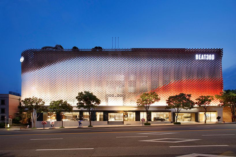 Màn hình Pixel Led cho showroom luxury hiện đại