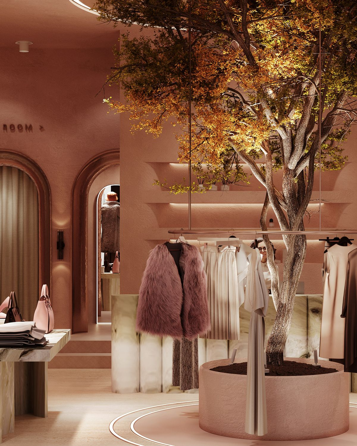 thiet-ke-chieu-sang-showroom-quan-ao
