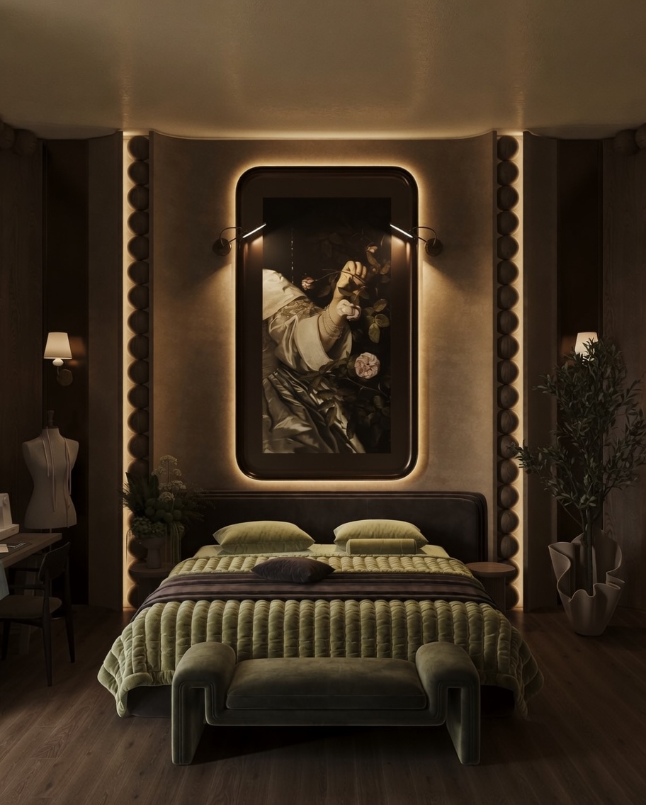 Ánh sáng phòng ngủ thư giãn phong cách Quiet Luxury ProLux