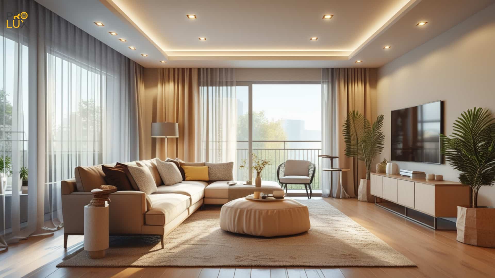 Giải pháp thiết kế chiếu sáng cho căn hộ hiện đại