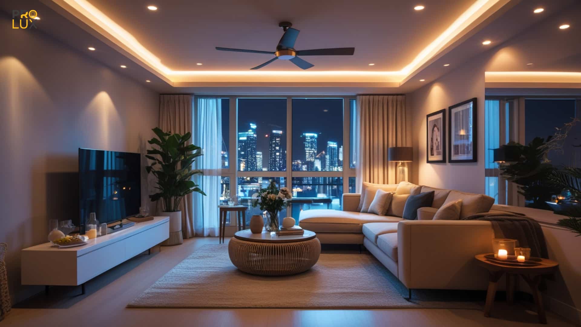 Sử dụng đèn chiếu sáng tập trung