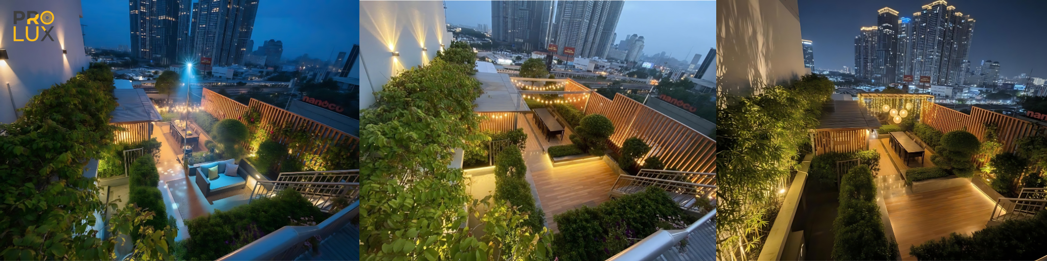 Giải pháp chiếu sáng landscape tại EXIMBANK Bình Thạnh