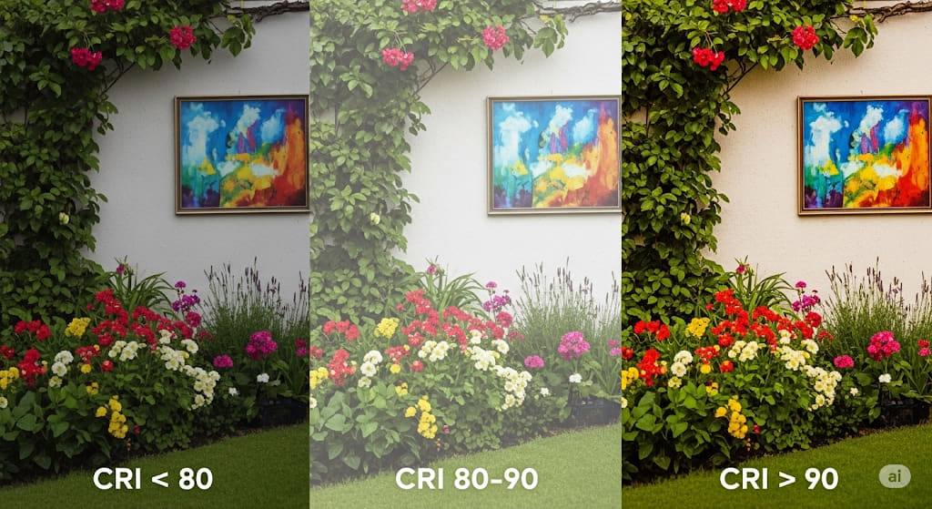Chỉ số hoàn màu (Color Rendering Index - CRI)