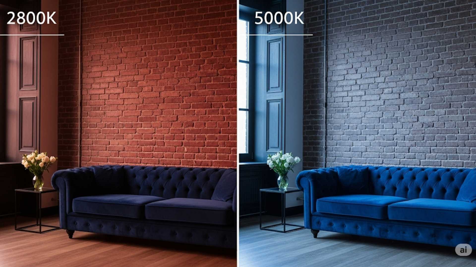 Sử dụng ánh sáng để tôn vinh màu sắc và chi tiết trong không gian. 