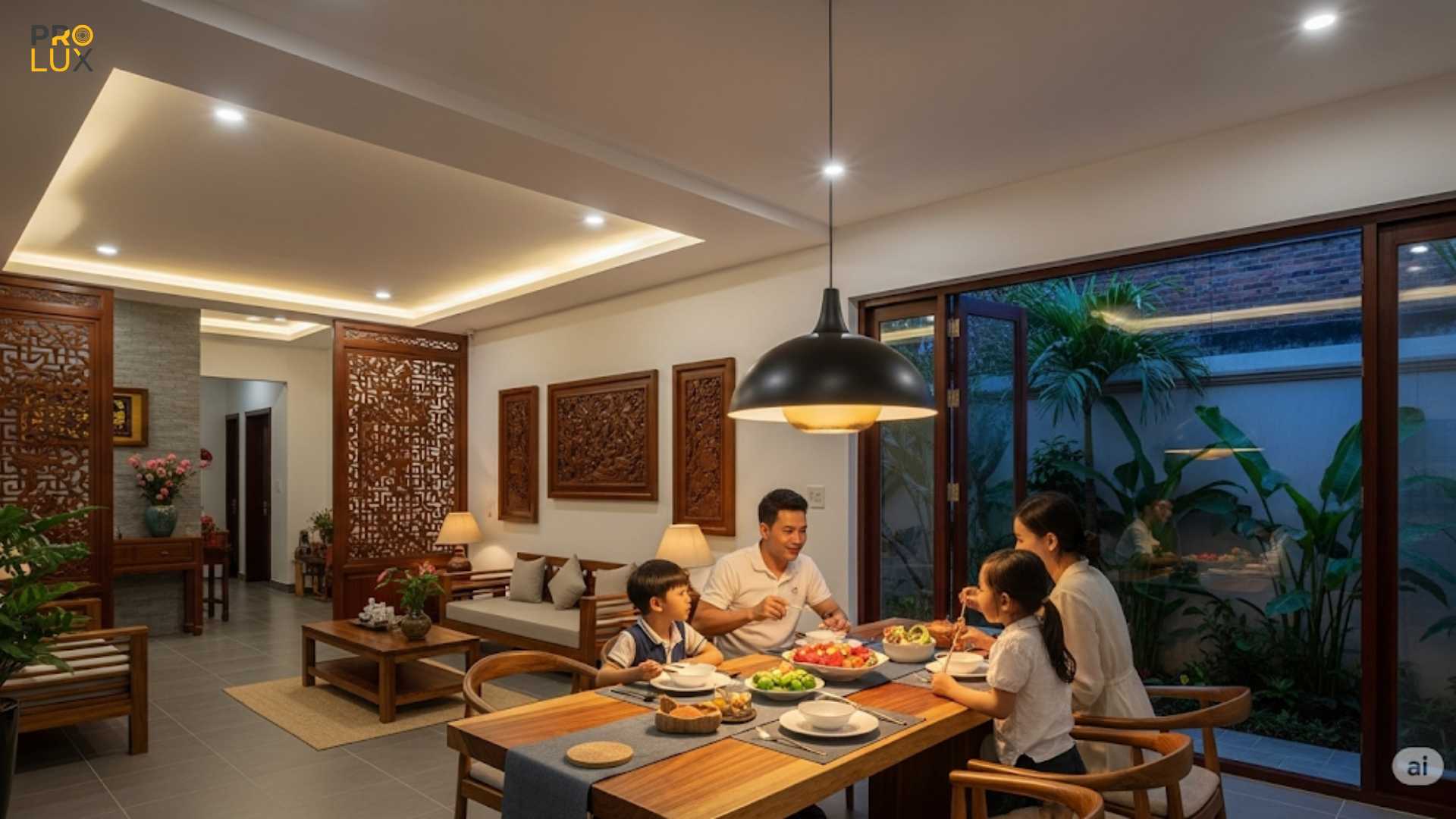 Thiết kế chiếu sáng nhà ở
