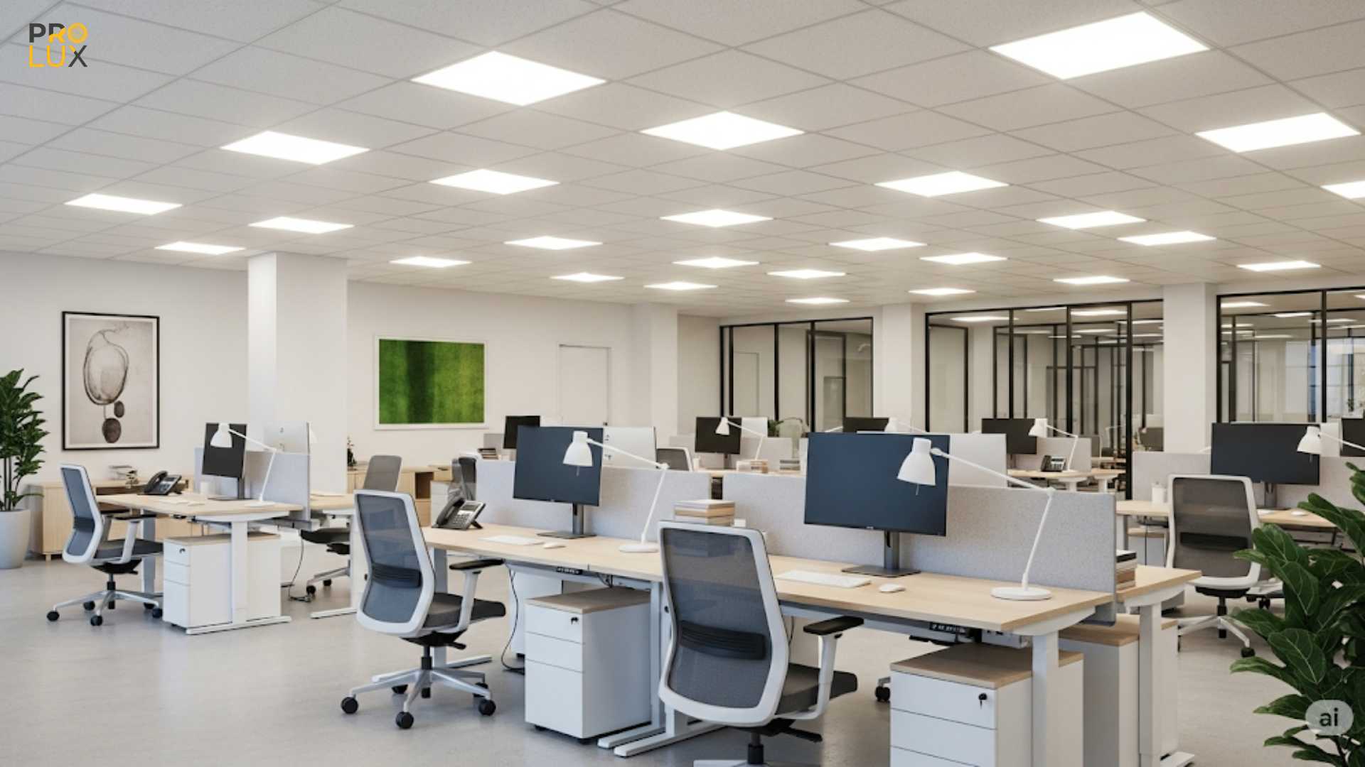 Thiết kế chiếu sáng văn phòng